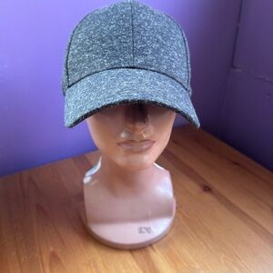 Express dark gray unisex baseball cap